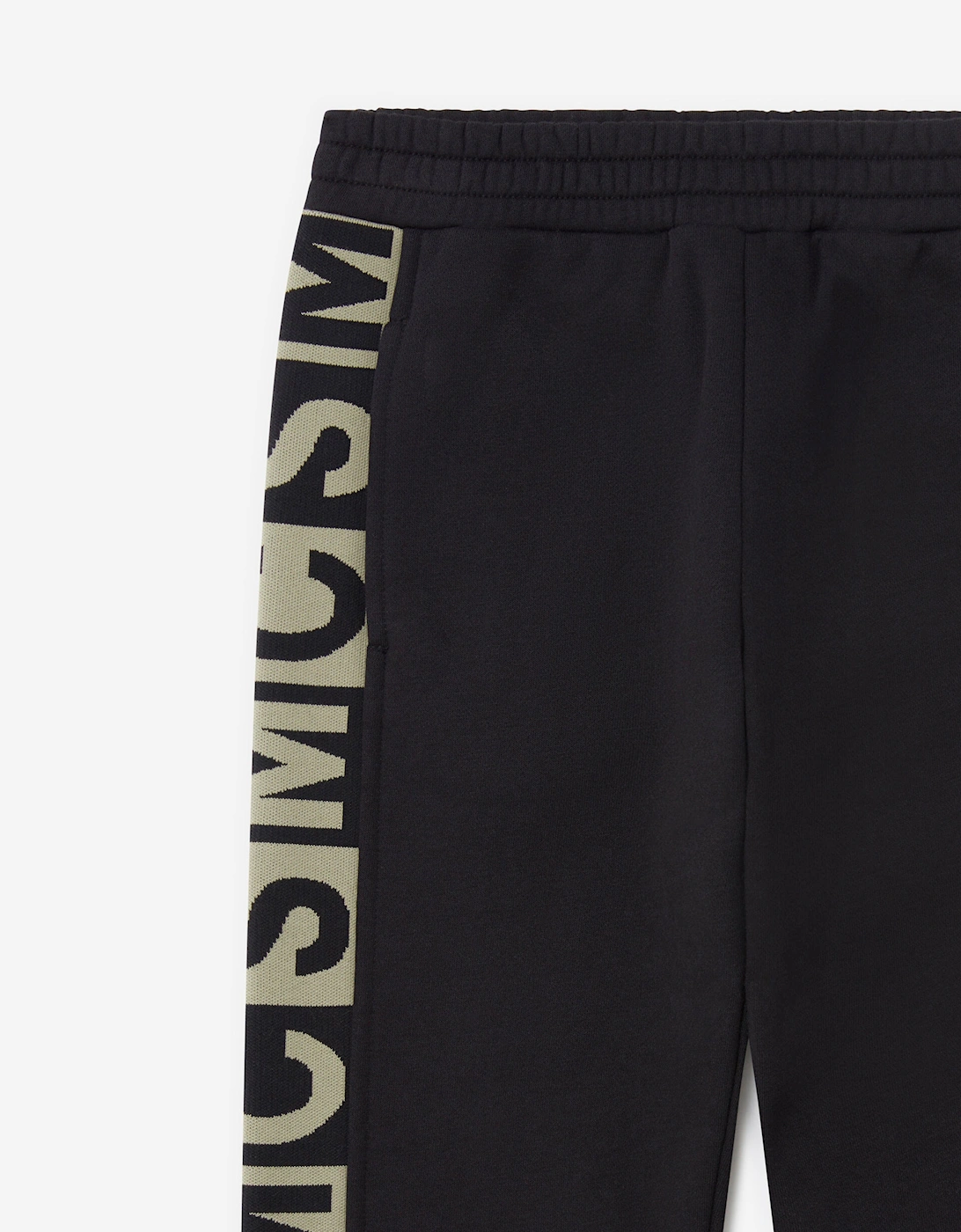 Boys Logo Block Joggers in Black