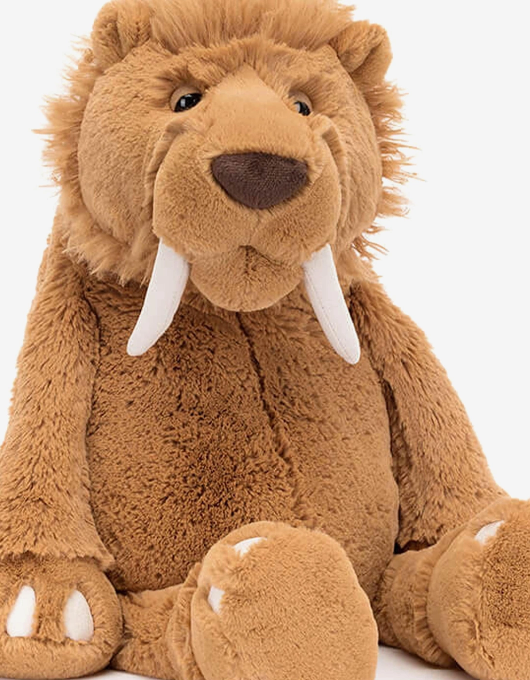 Stellan Sabre Tooth Tiger in Brown (49cm)