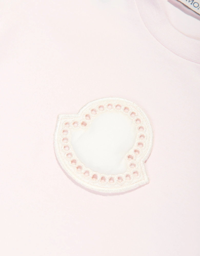 Enfant Baby Girls Logo T-Shirt in Pink