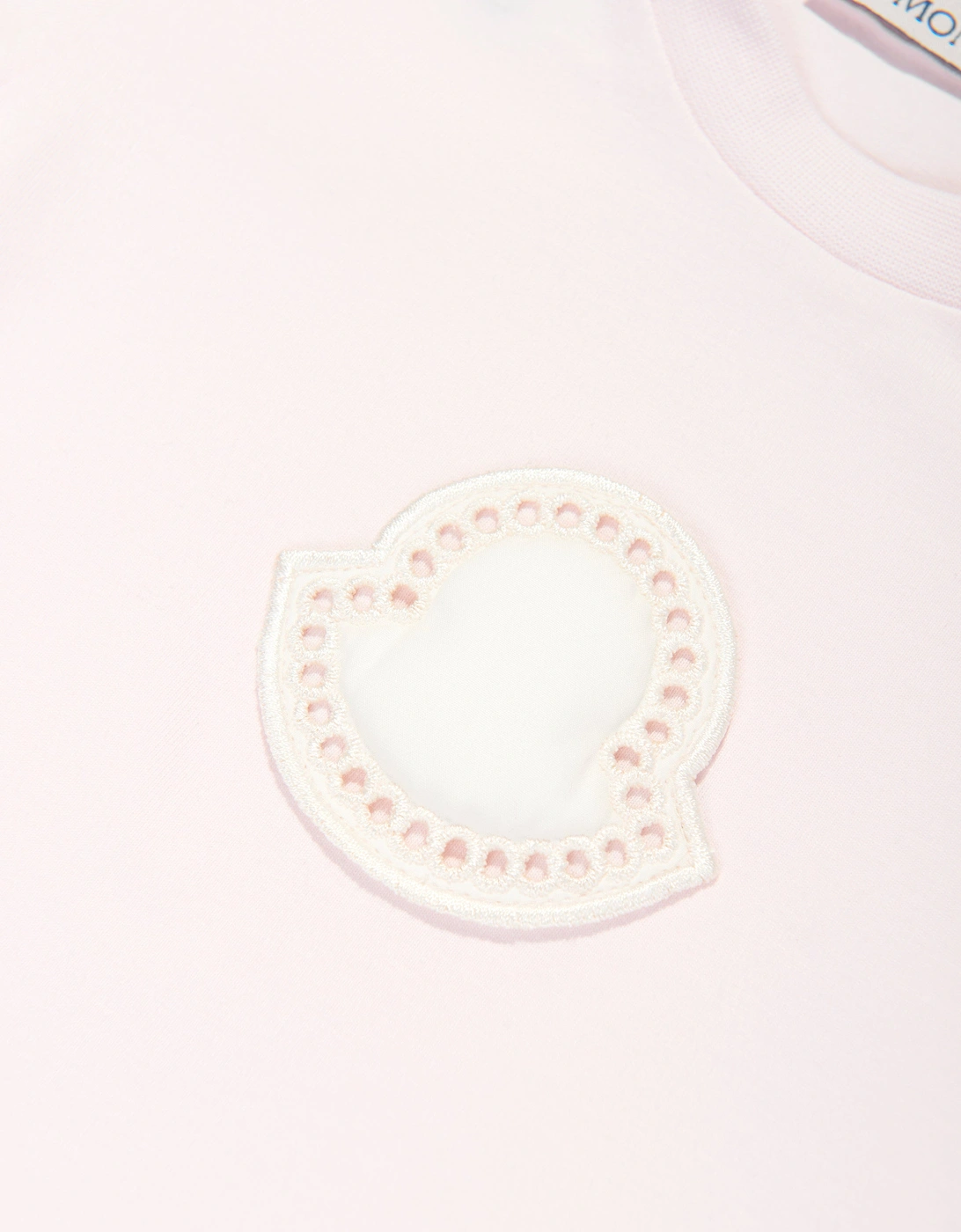 Enfant Baby Girls Logo T-Shirt in Pink