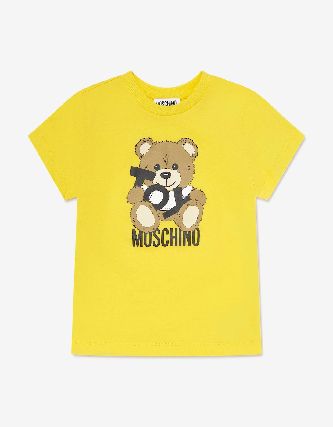 Boys Teddy Bear Short Set in Yellow
