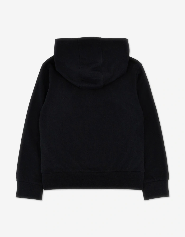 Boys Logo Hoodie in Black