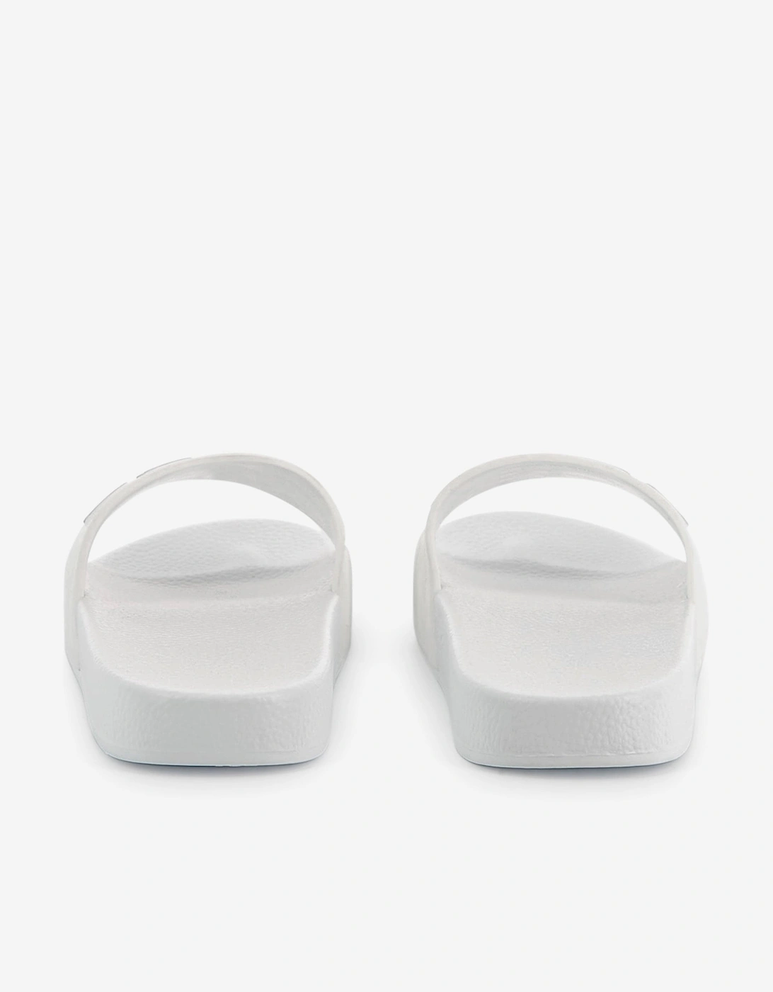 BOSS Boys Logo Sliders in White