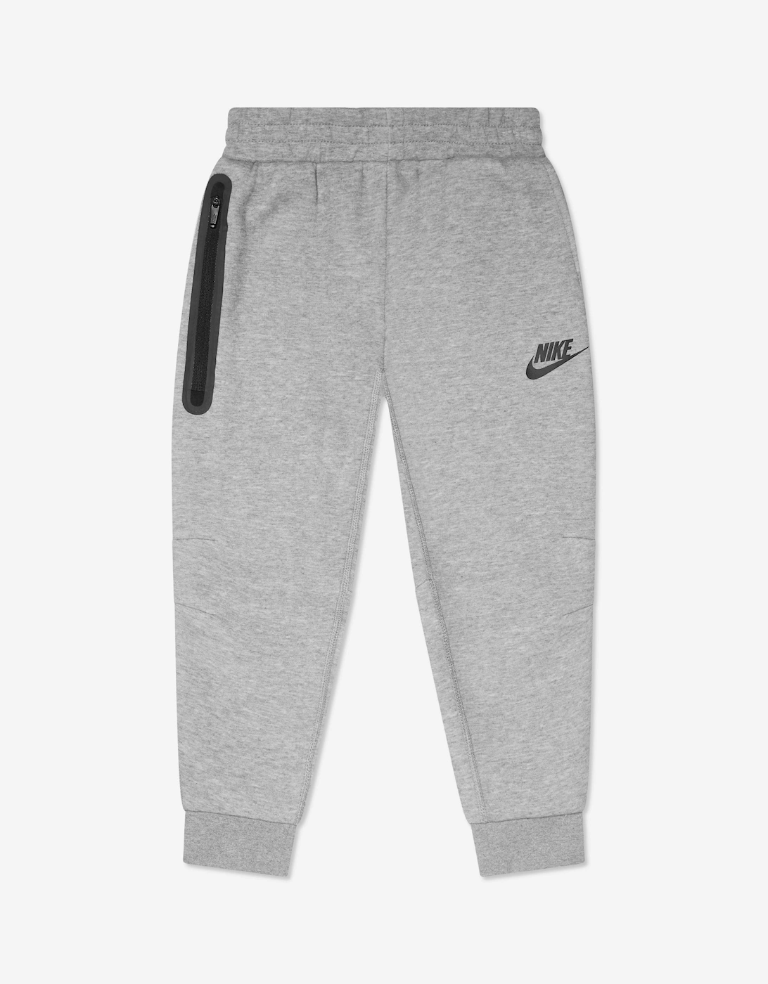 Boys Tech Fleece Hooded Tracksuit in Grey