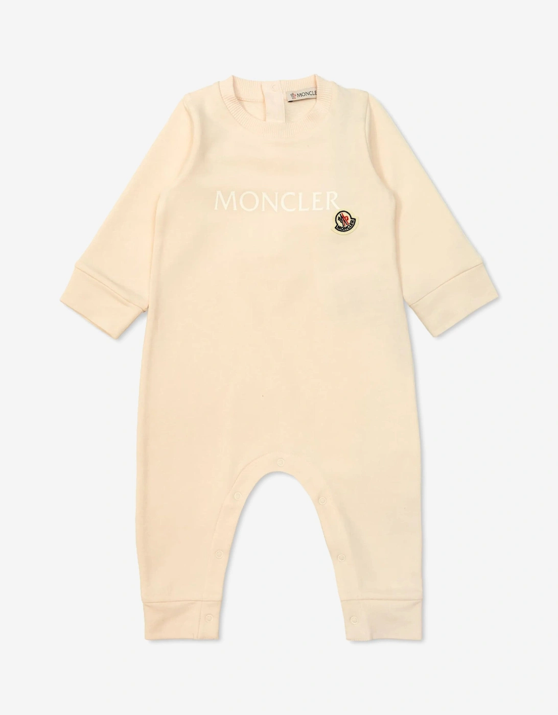 Baby Girls Logo Romper in Pink, 5 of 4