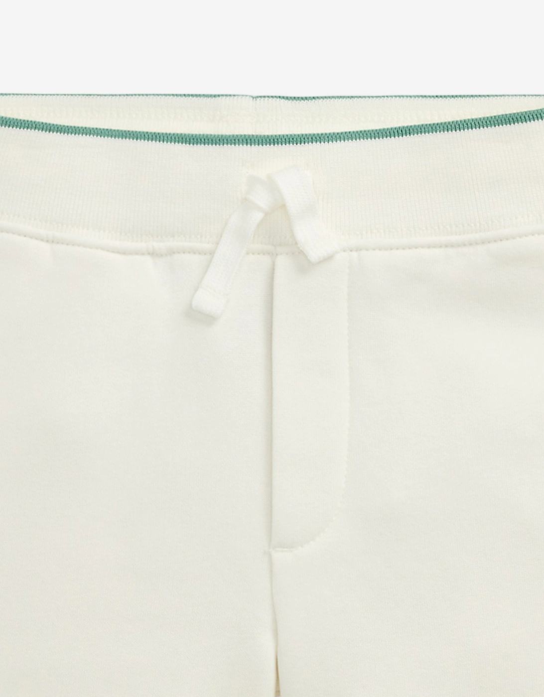 Boys Polo Bear Shorts in Ivory