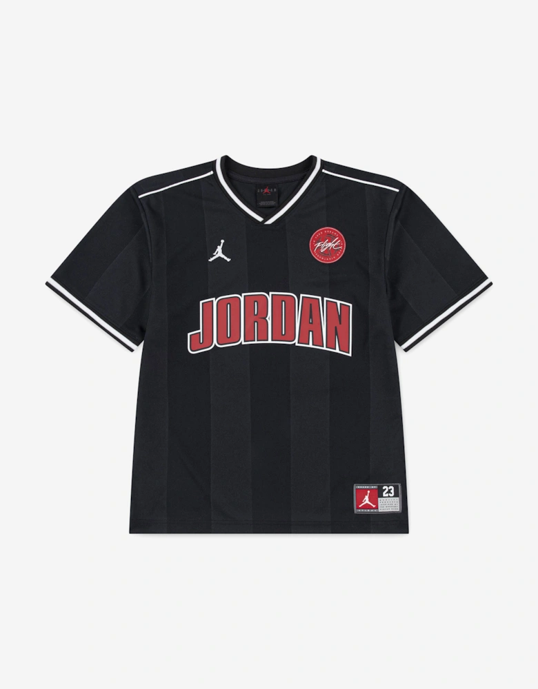 Boys MJ Sports Jersey T-Shirt in Black