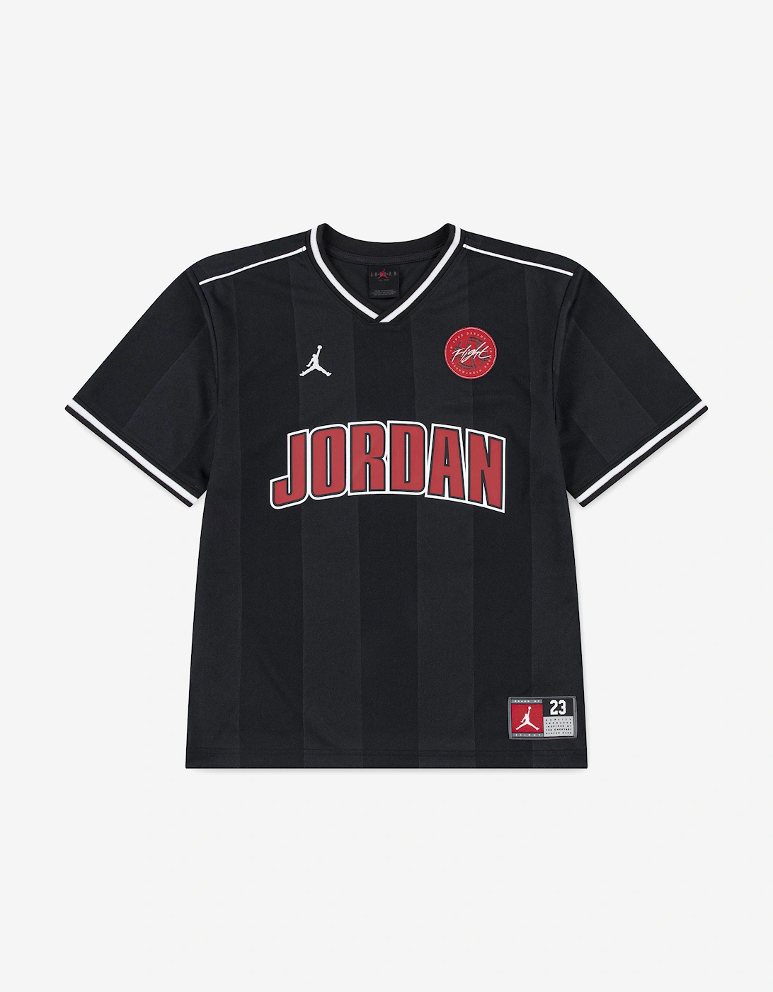 Boys MJ Sports Jersey T-Shirt in Black, 5 of 4