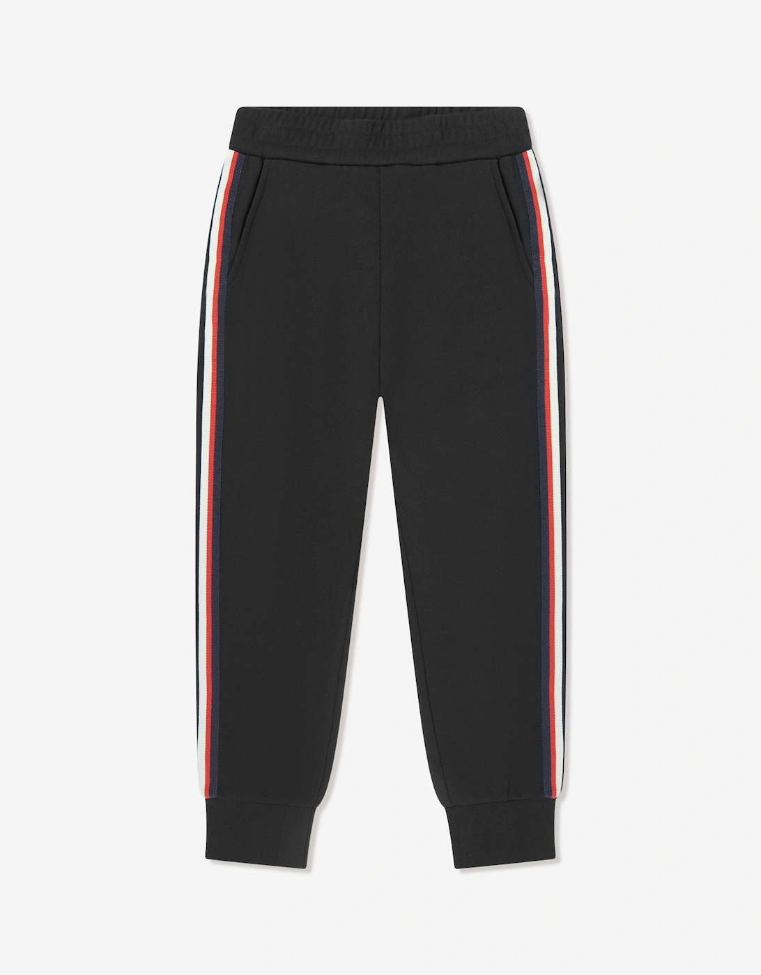 Moncler Boys Black Enfant Branded Joggers In  4 Years Size 4 Yrs Kids