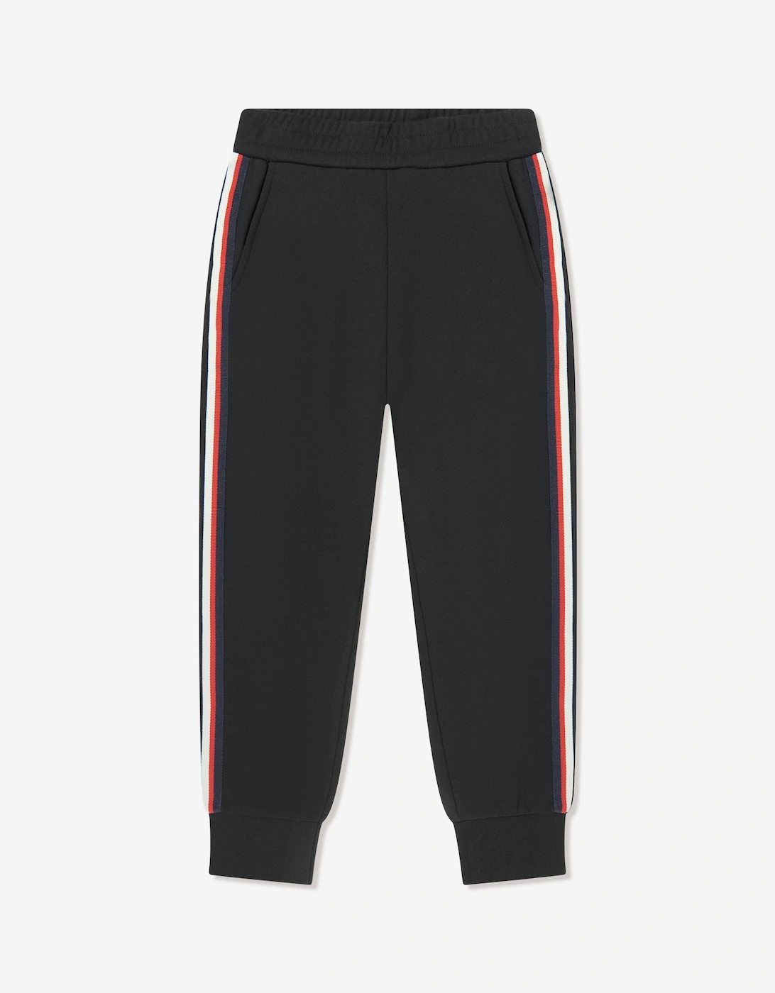 Boys Branded Joggers in Black, 5 of 4