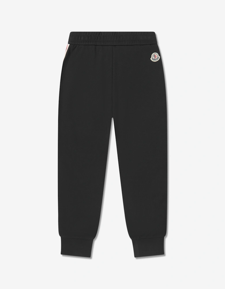 Boys Branded Joggers in Black