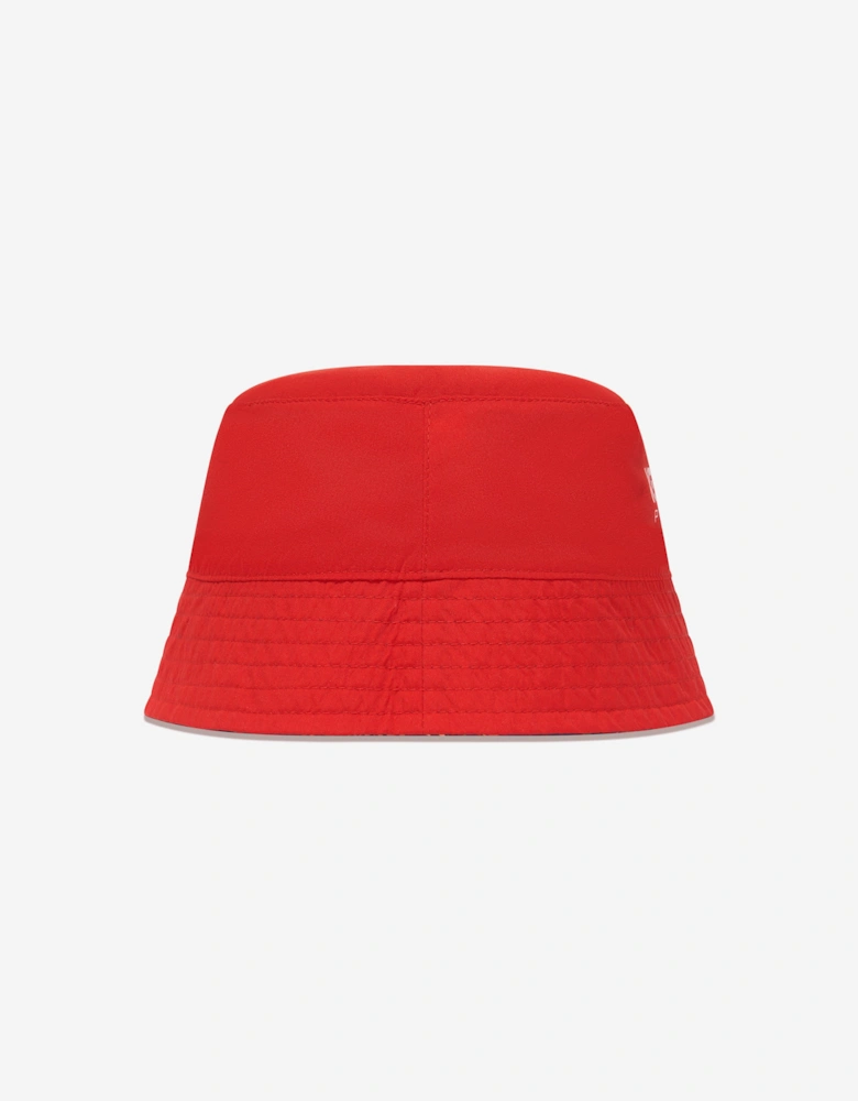 Girls Reversible Bucket Hat in Blue