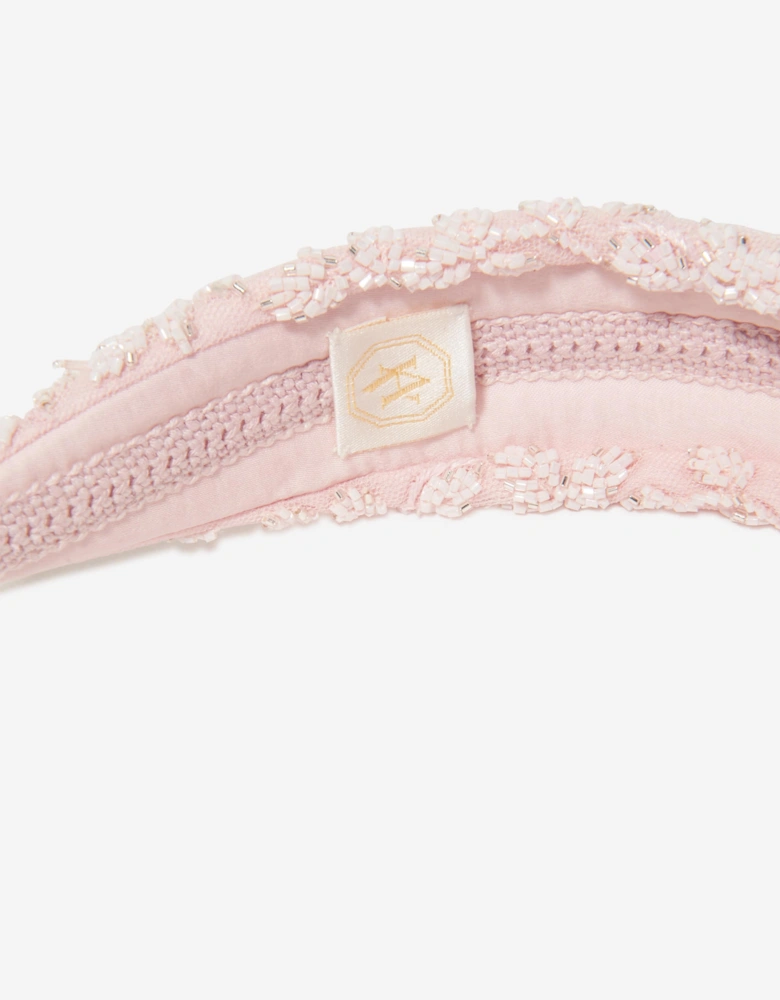 Girls Fllorentina Headband in Pink