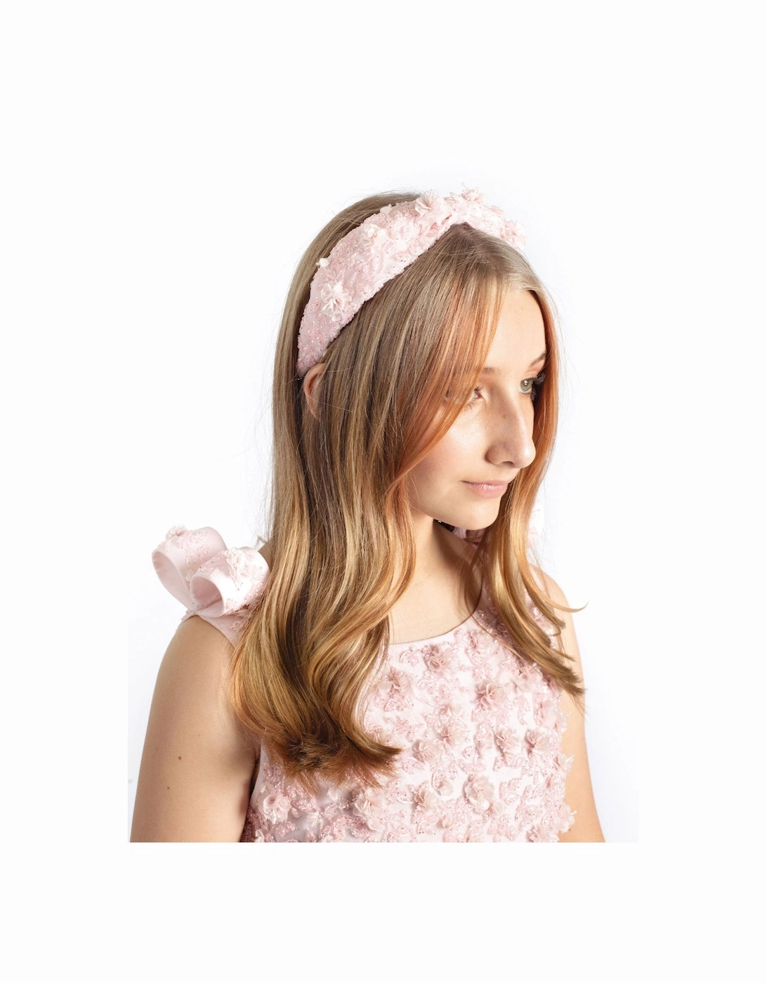 Girls Fllorentina Headband in Pink