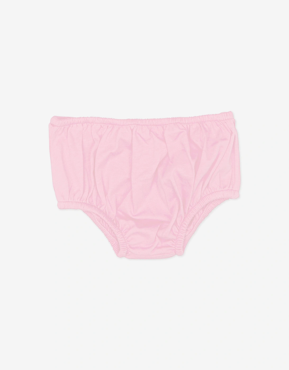 Baby Girls Jersey Dress With Knickers in Pink