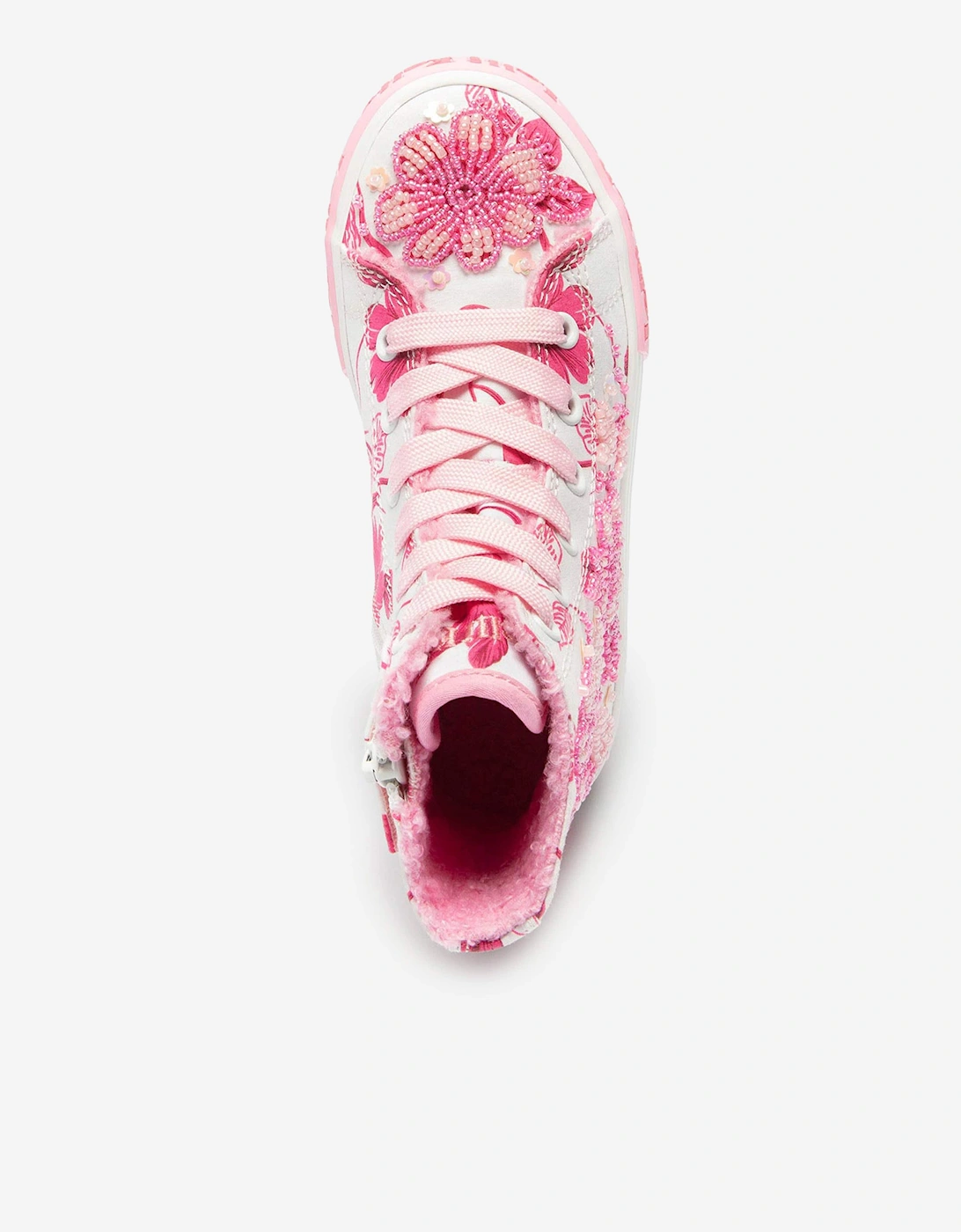 Girls Brooke Mid Baseball Boots in Pink