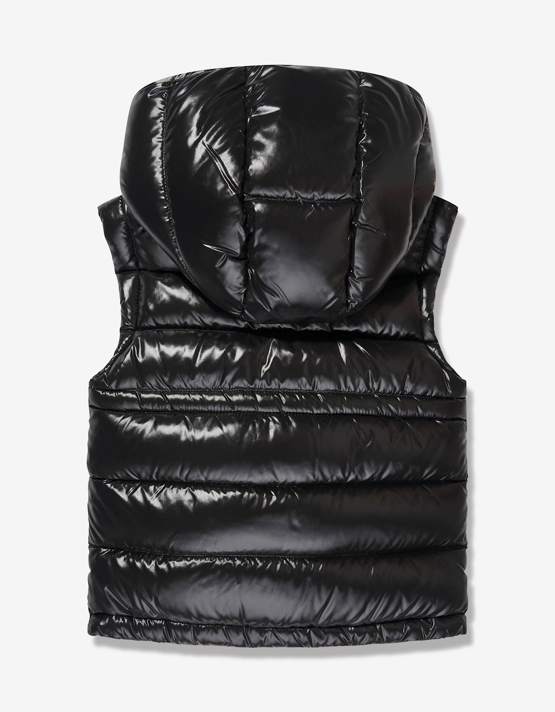 Enfant Girls Down Padded Ania Gilet in Black