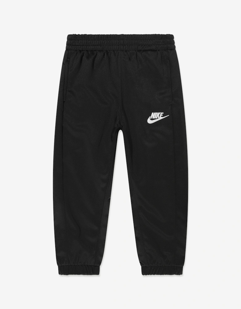 Kids Lifestyle Essentials Full Zip Tracksuit in Black