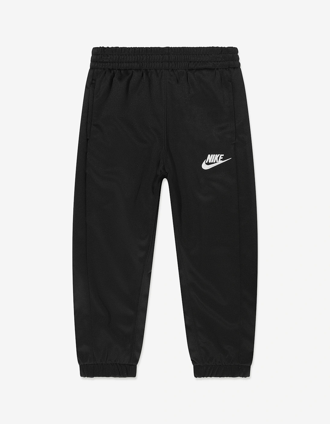Kids Lifestyle Essentials Full Zip Tracksuit in Black