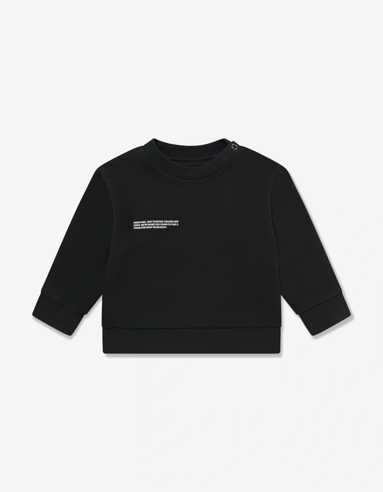 Baby 365 Midweight Sweatshirt in Black