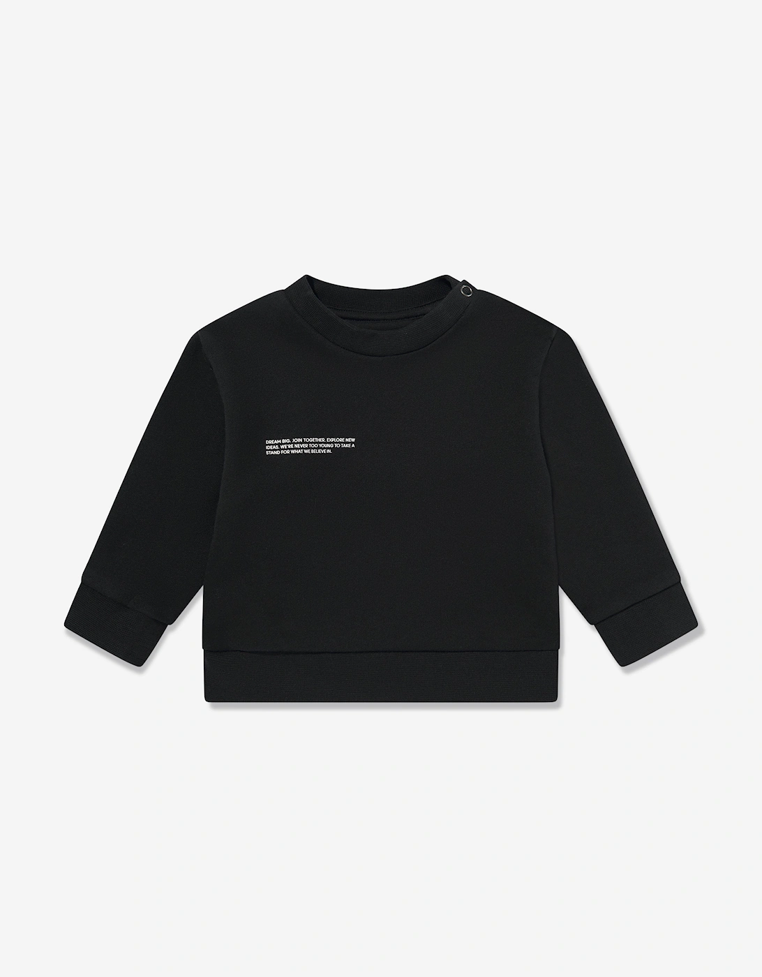 Baby 365 Midweight Sweatshirt in Black, 5 of 4