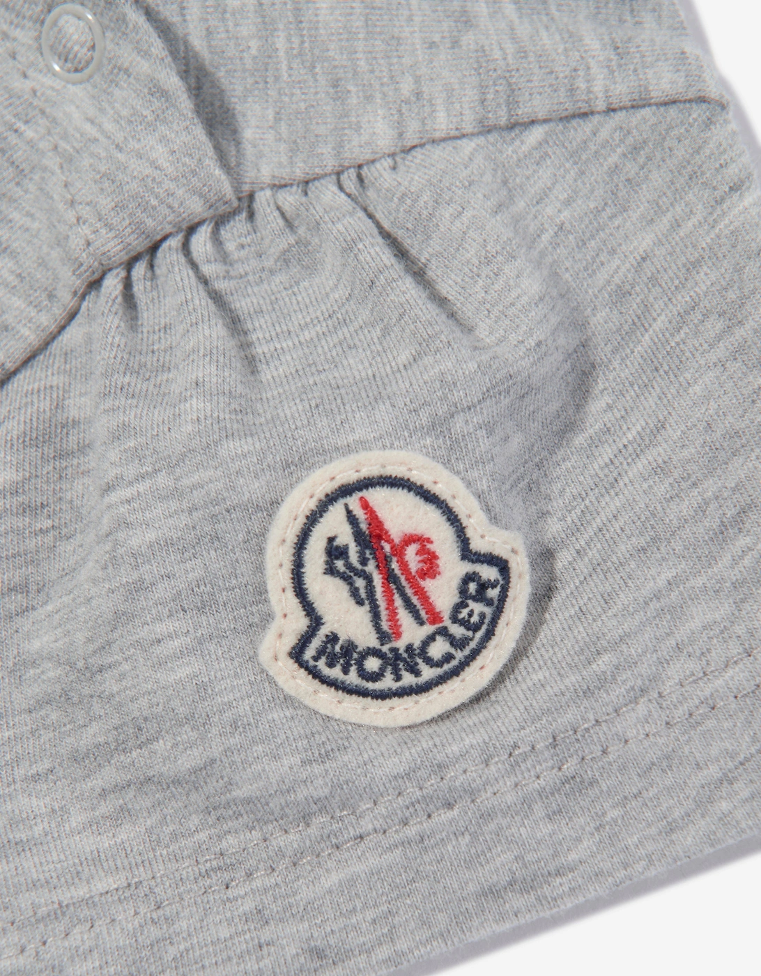 Enfant Baby Girls Bear T-Shirt in Grey