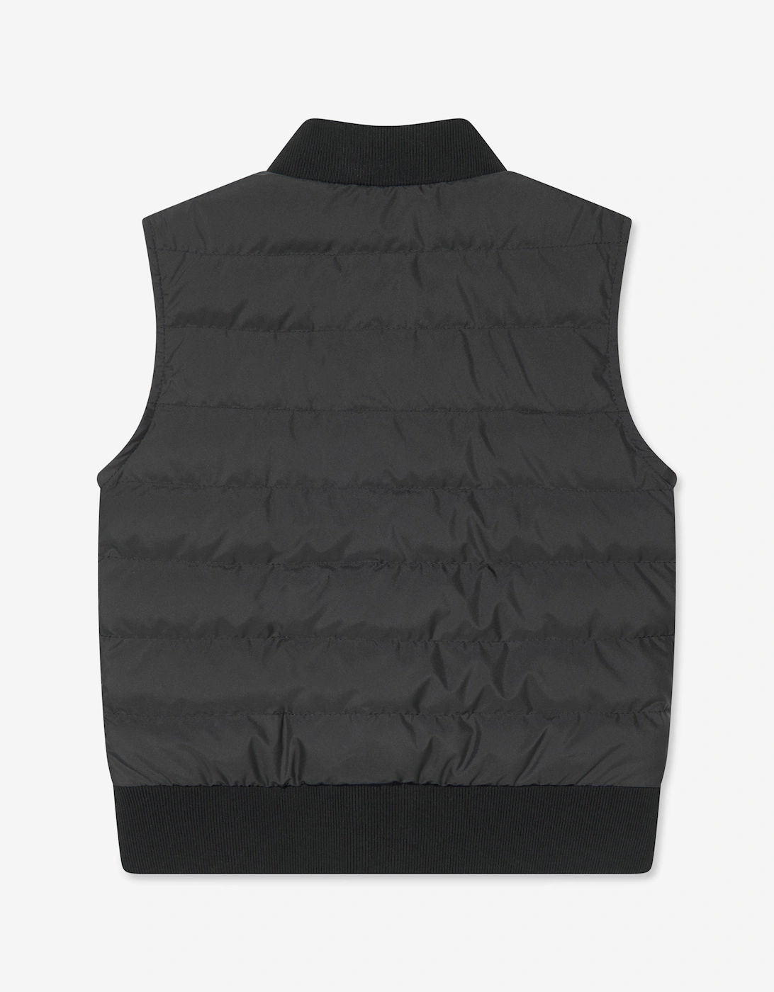 Enfant Boys Down Padded Olu Gilet in Black