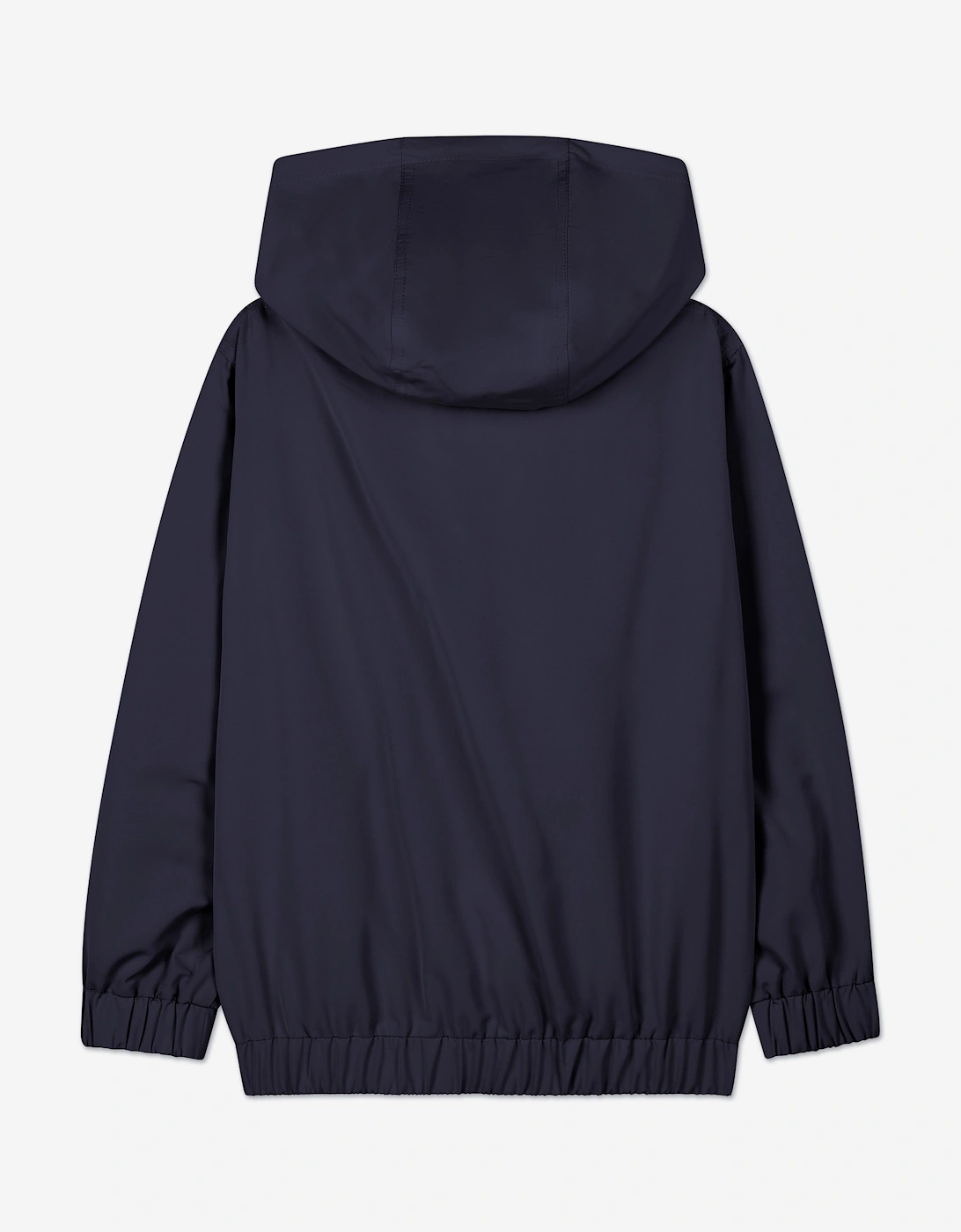 Kids Hooded Windbreaker in Navy