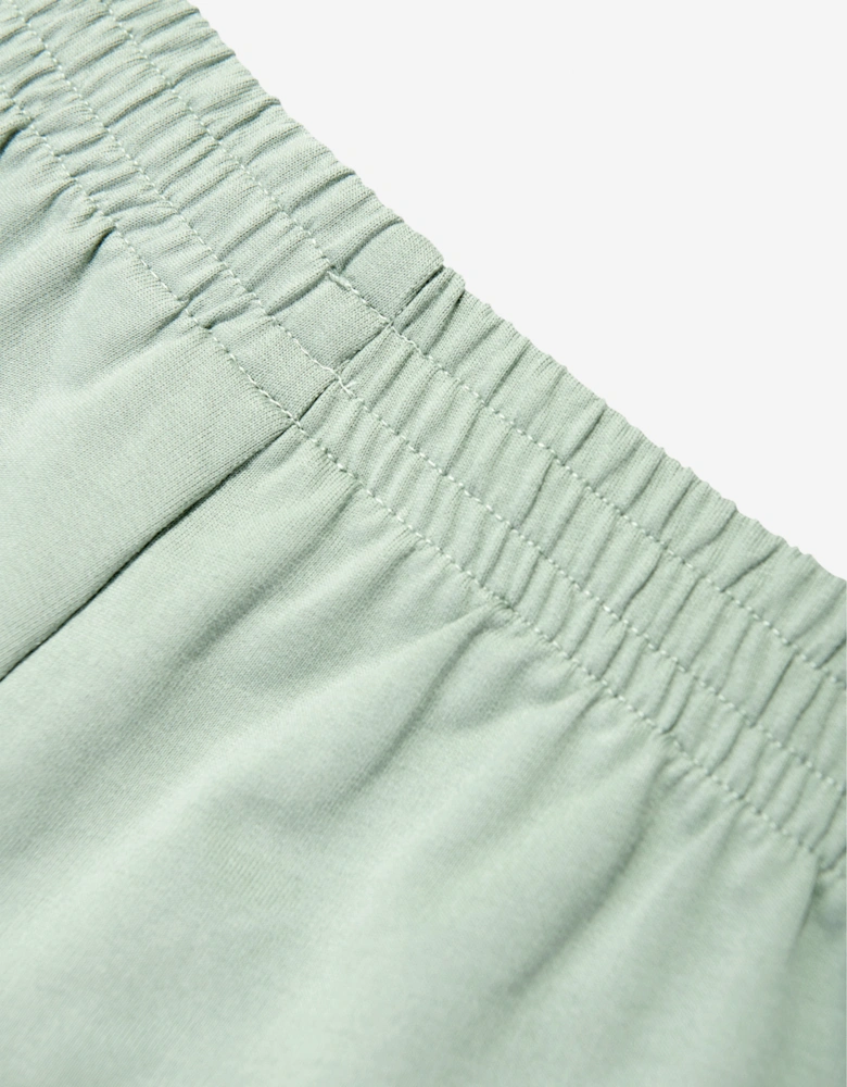 Boys Logo Bermuda Shorts in Green