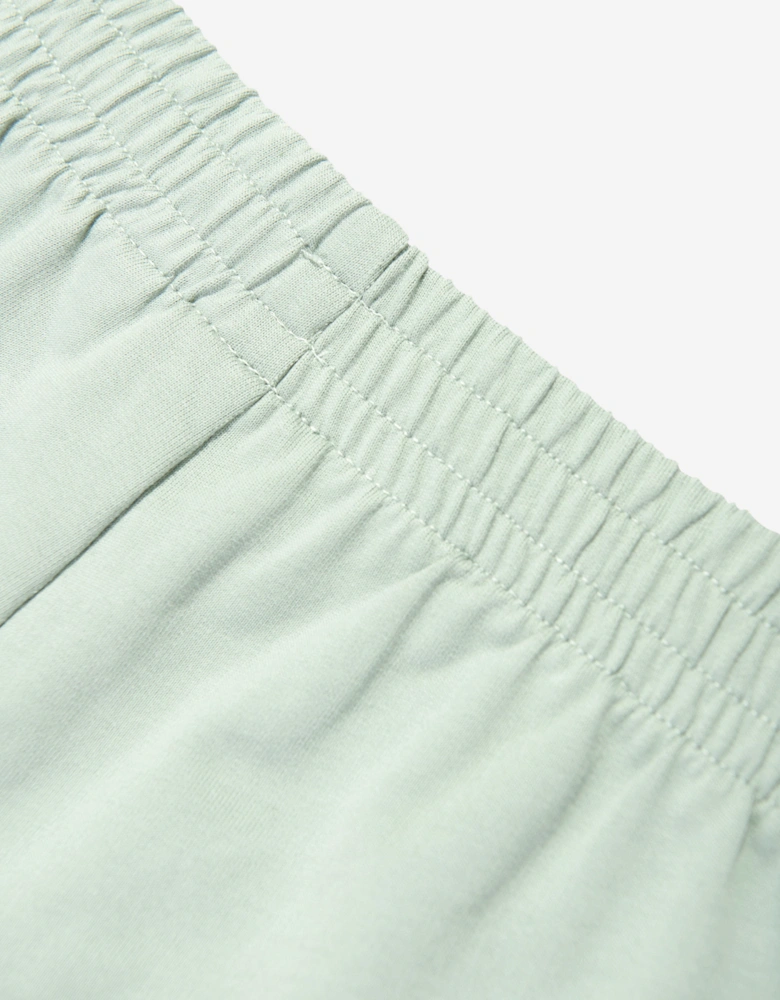 Boys Logo Bermuda Shorts in Green