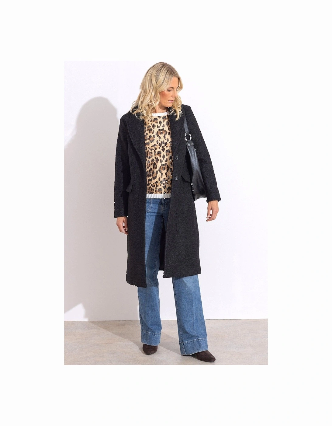 Longline Boucle Coat, 2 of 1
