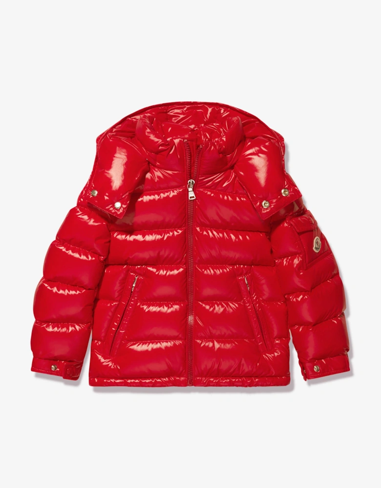 Enfant Boys Down Padded New Maya Jacket in Red