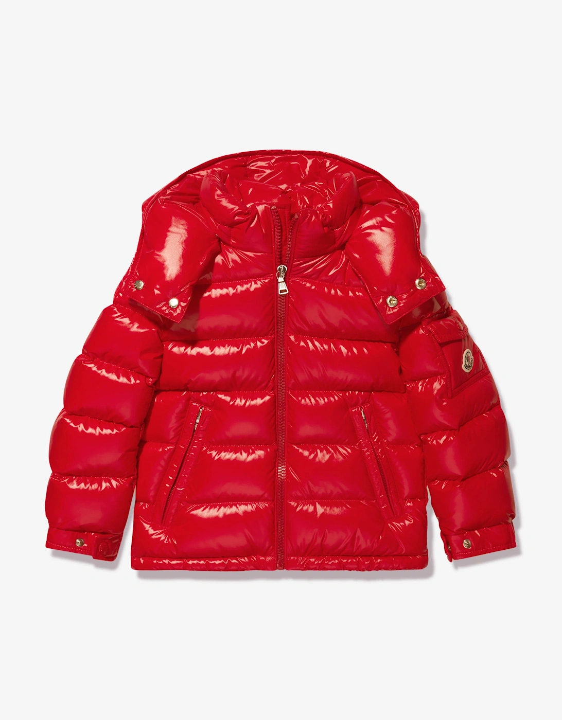 Enfant Boys Down Padded New Maya Jacket in Red