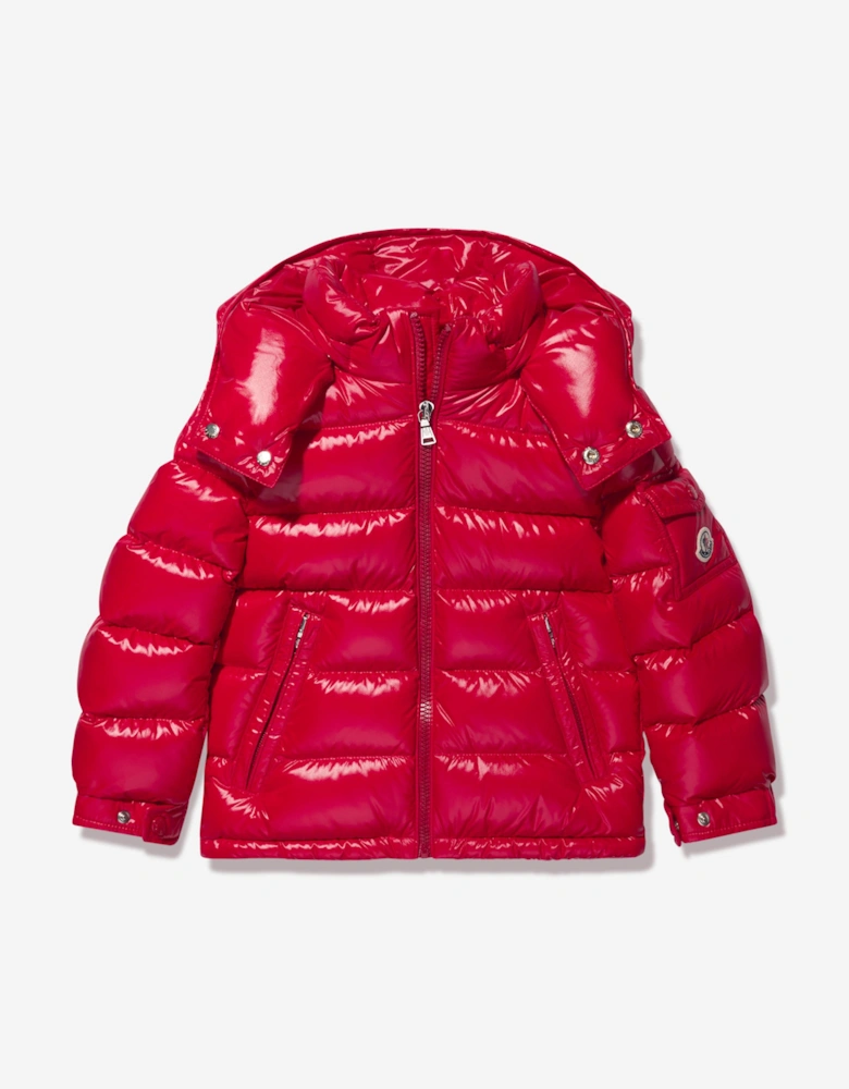 Enfant Boys Down Padded New Maya Jacket in Red
