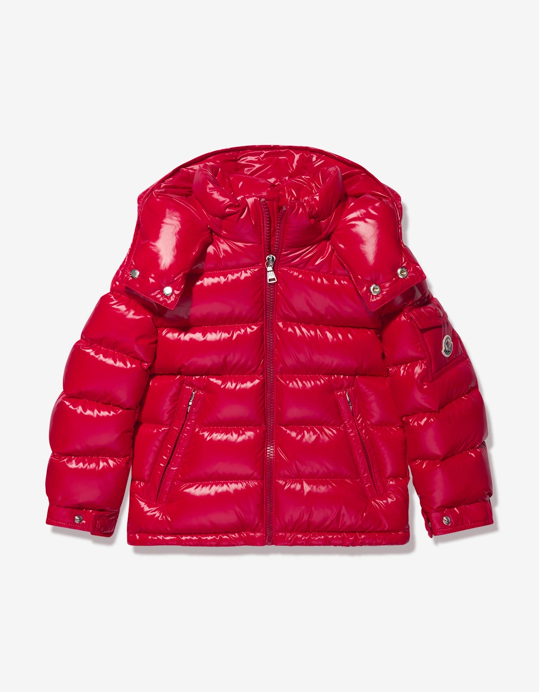 Enfant Boys Down Padded New Maya Jacket in Red