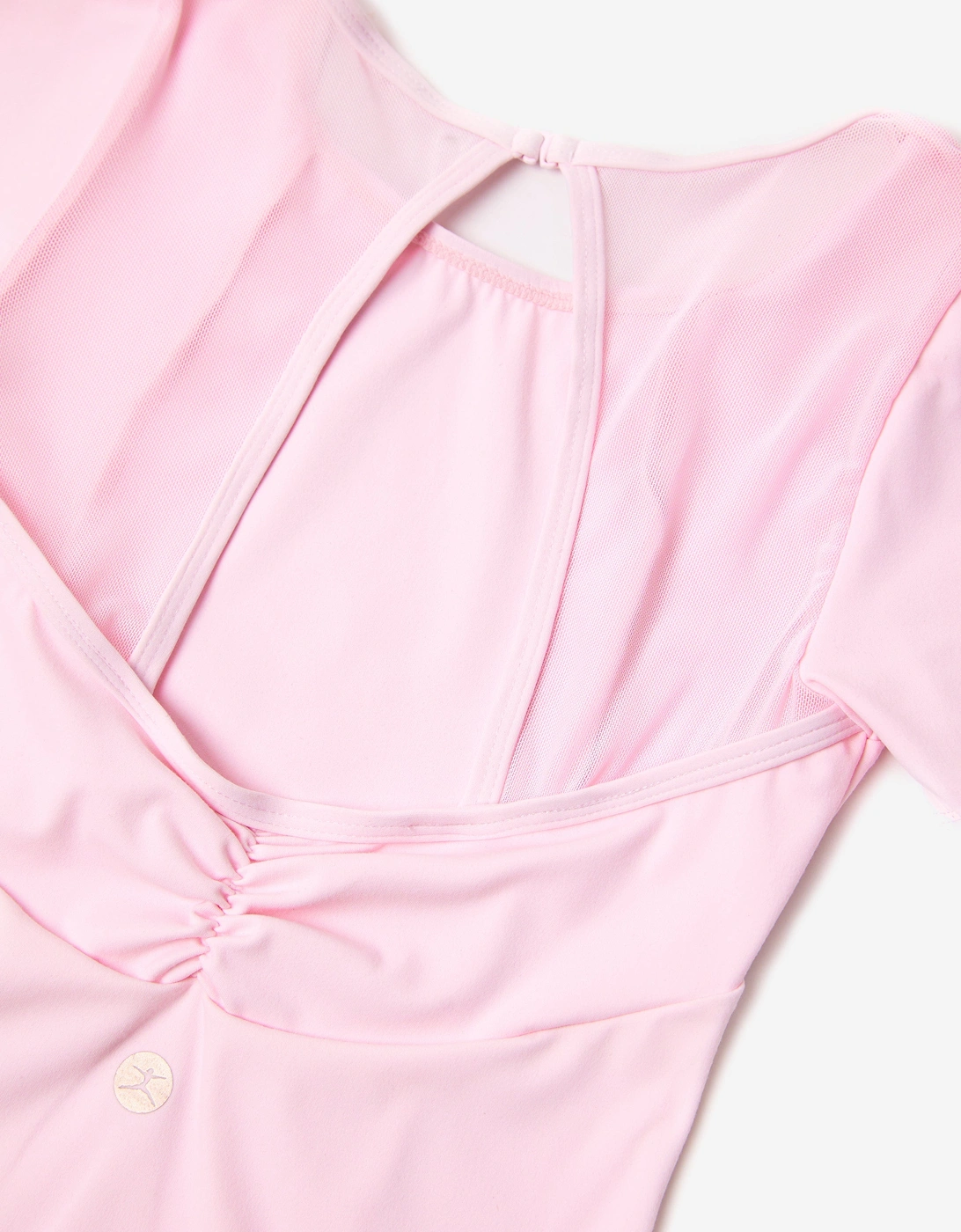 Girls Saute Leotard in Pink
