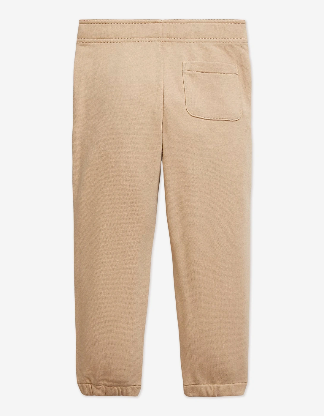Boys Logo Joggers in Beige