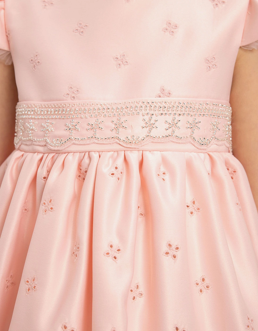 Girls Dress with Matching Bag in Pink