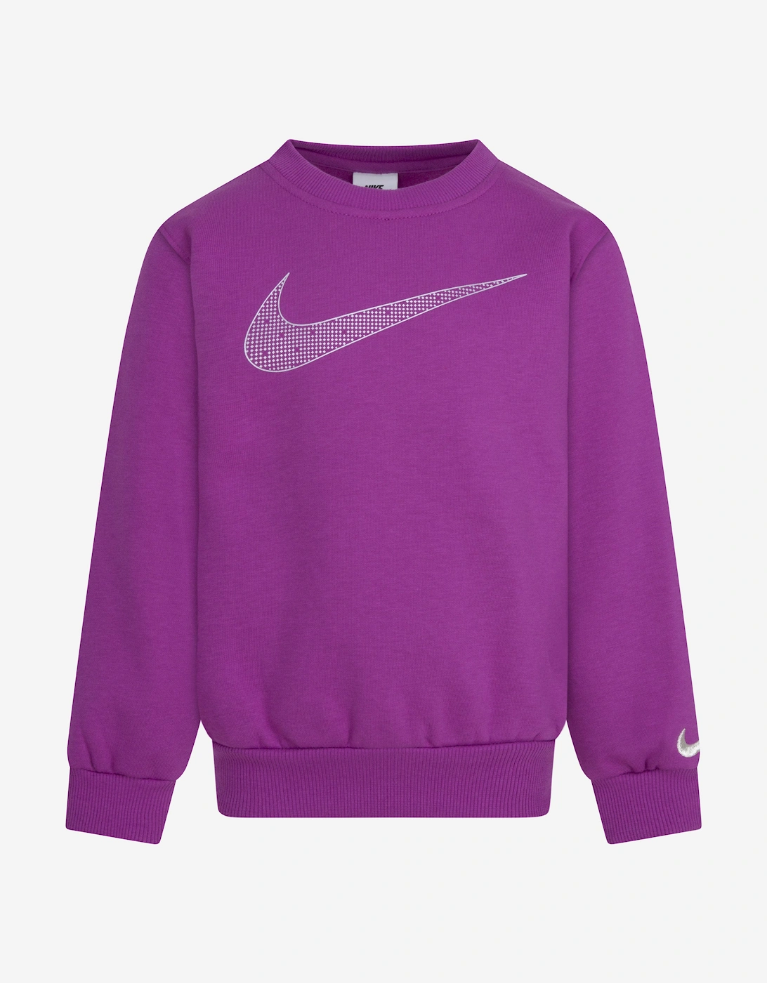 Girls Shine Sweatshirt in Purple, 5 of 4