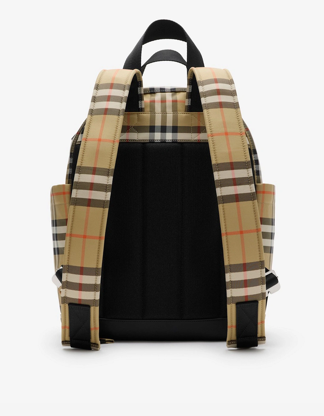 Baby Norwich Check Changing Bag in Beige (41cm)