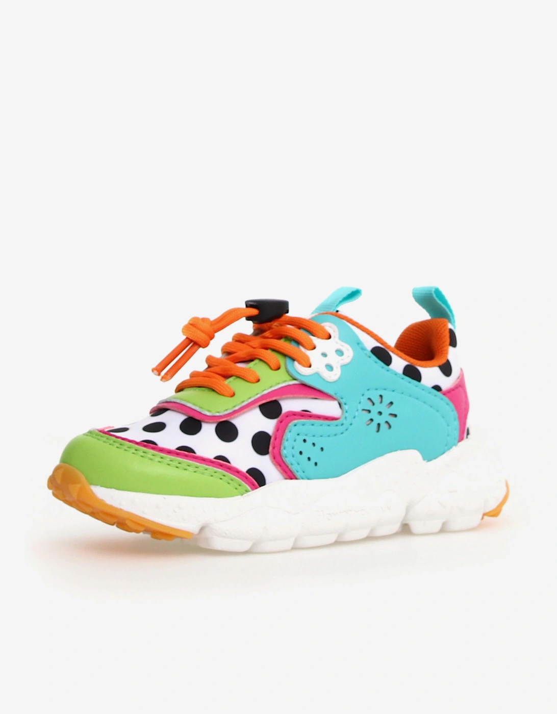 Girls Doi Spotted Trainers in Multicolour