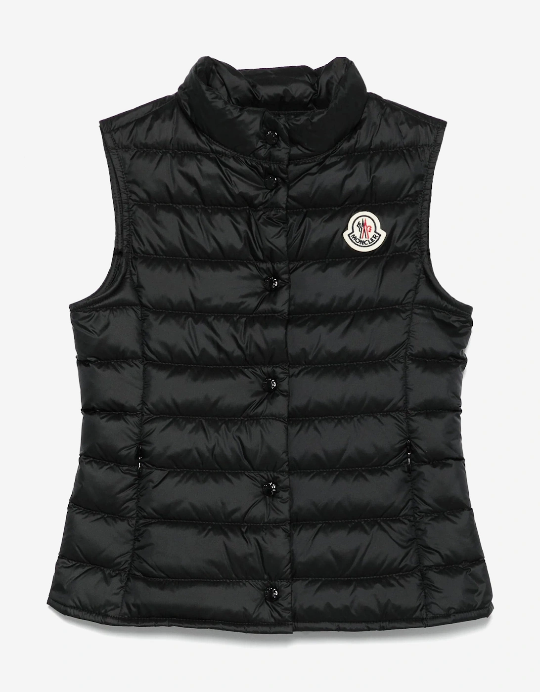 Girls Down Padded Liane Gilet in Black, 5 of 4