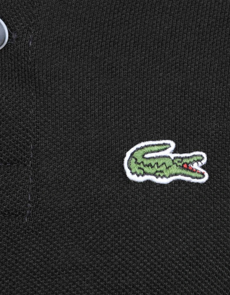 Boys Logo Polo Shirt in Black
