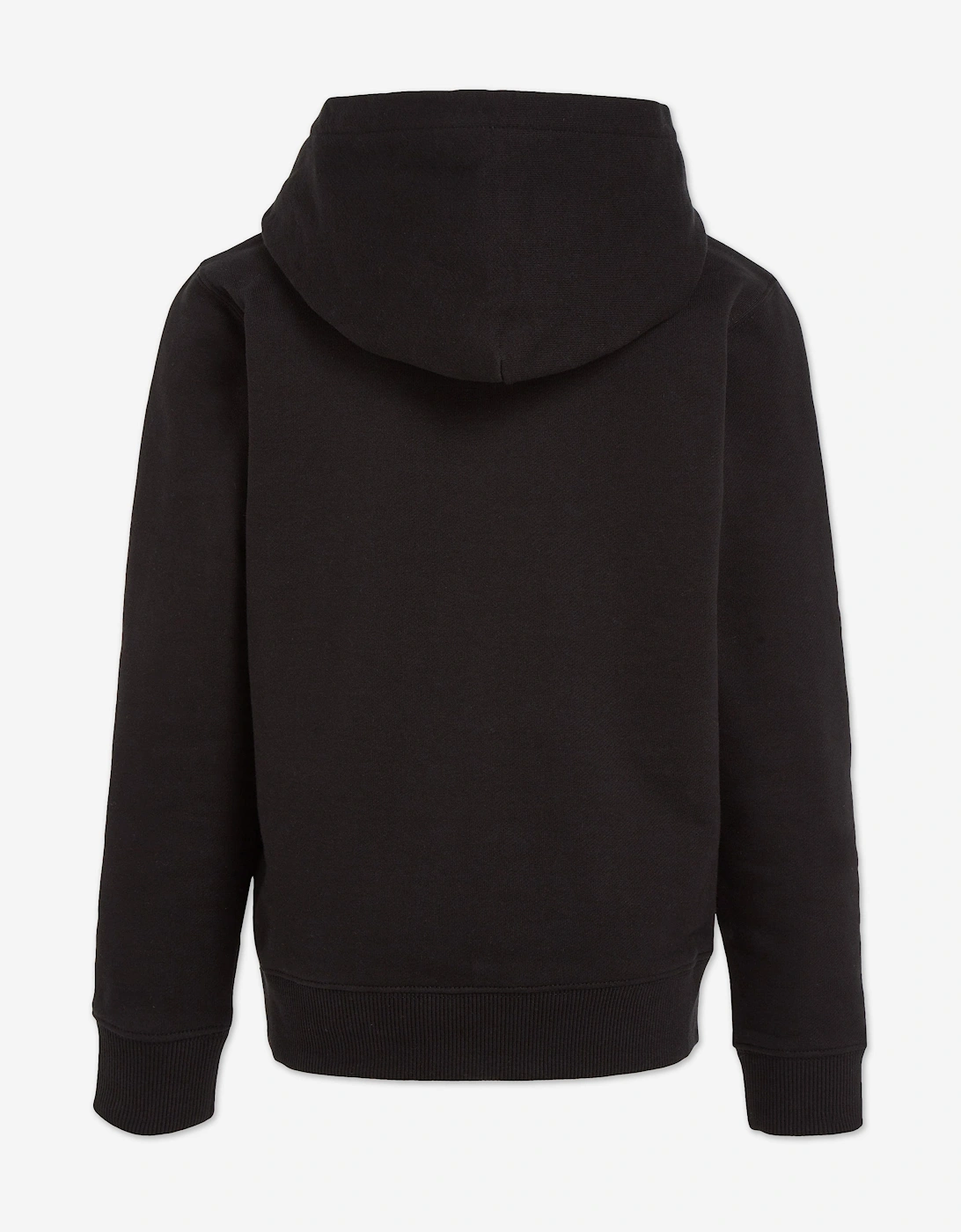 Kids Small Monogram Hoodie in Black