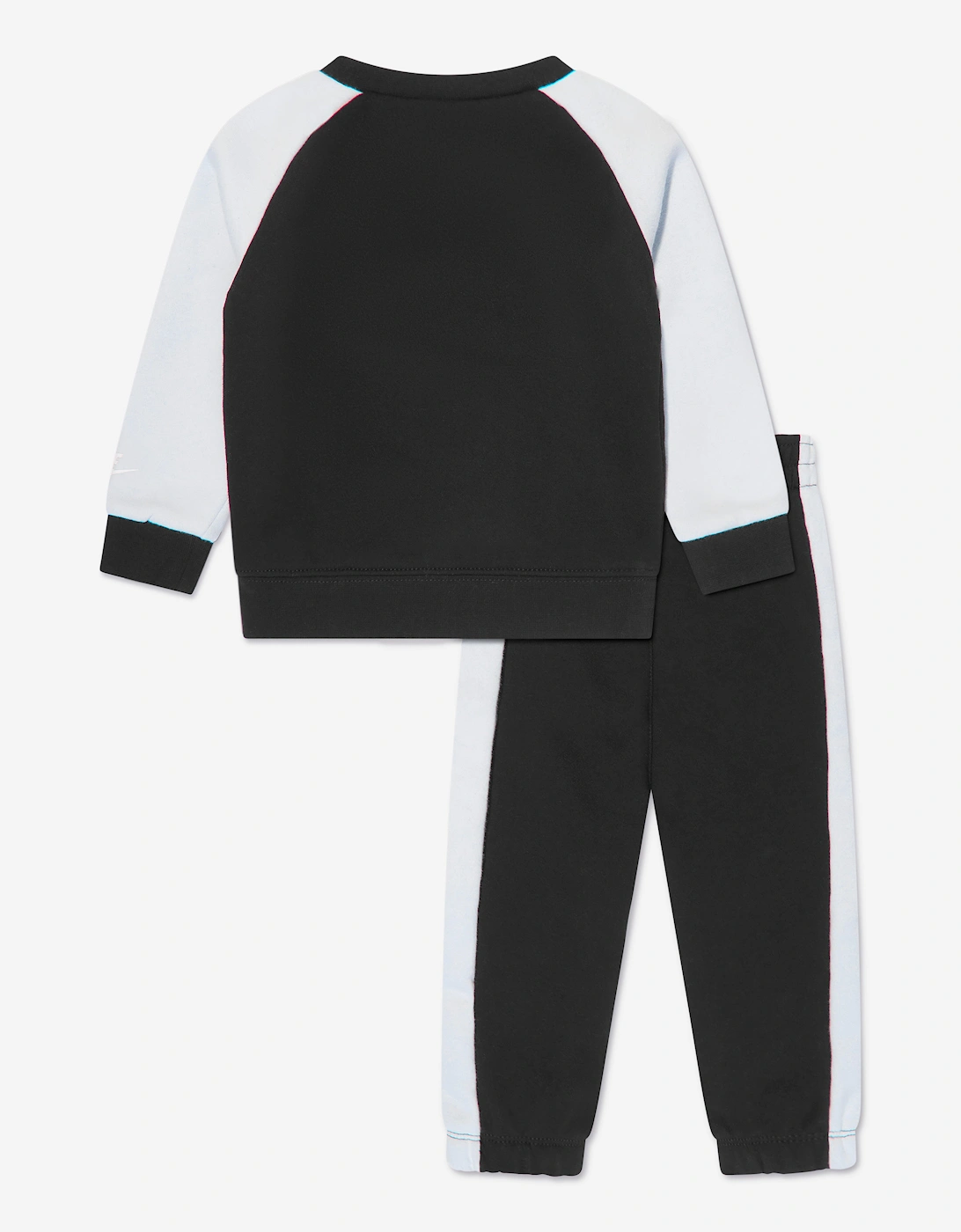 Boys Oversized Futura Crew Tracksuit in Black