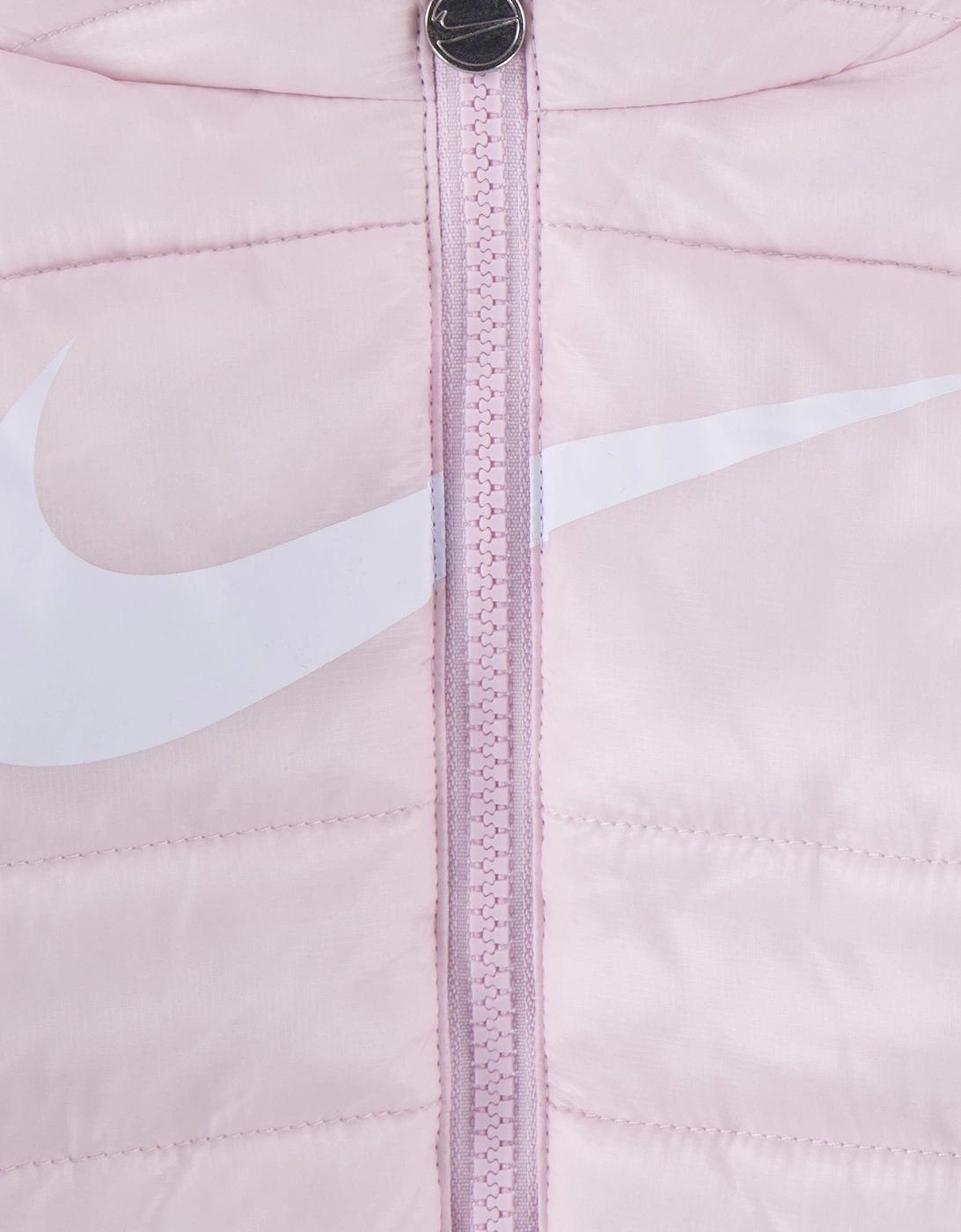 Baby Girls Swoosh Snowsuit in Pink