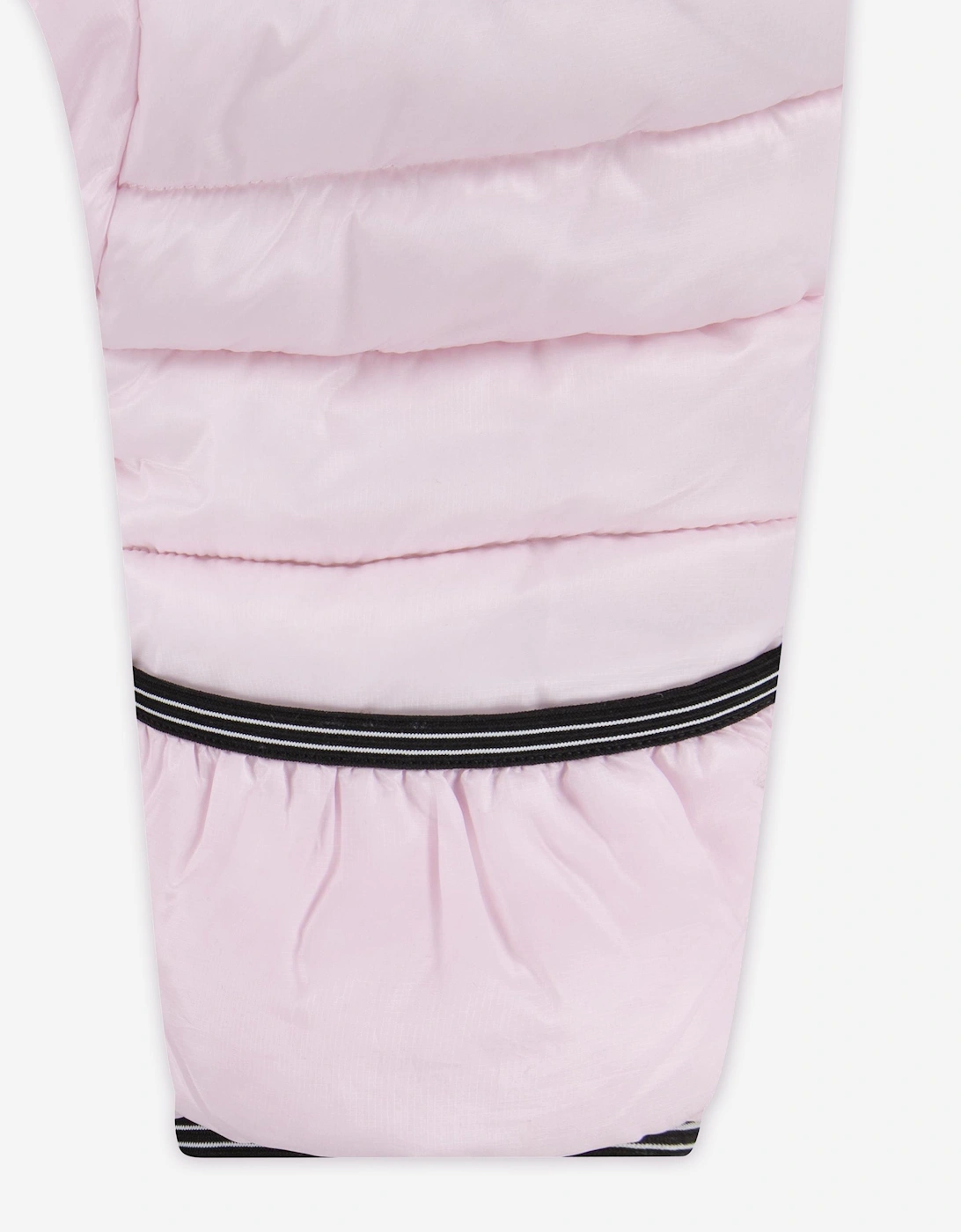 Baby Girls Swoosh Snowsuit in Pink