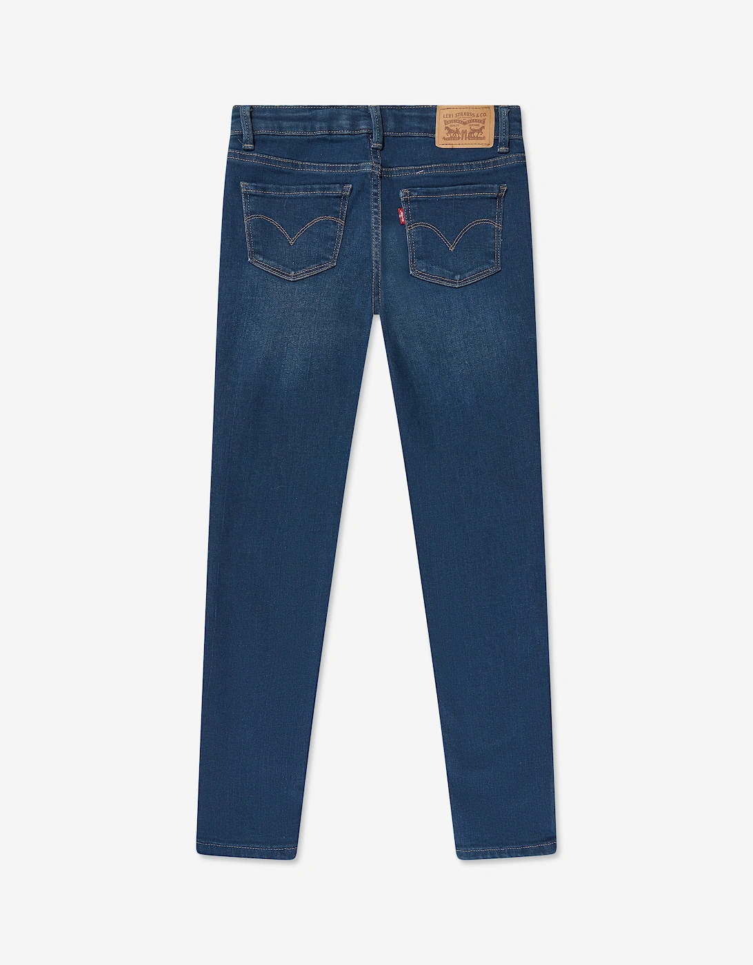 Girls 710 Super Skinny Jeans in Blue