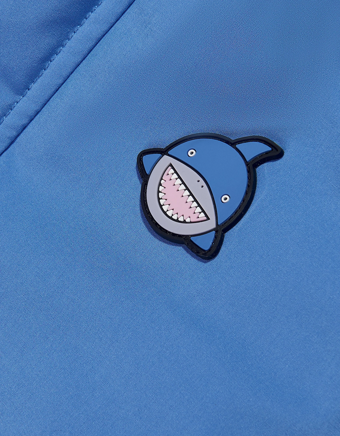 Boys Reef The Shark Waterproof Coat in Blue