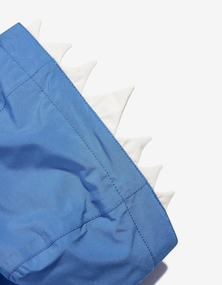 Boys Reef The Shark Waterproof Coat in Blue